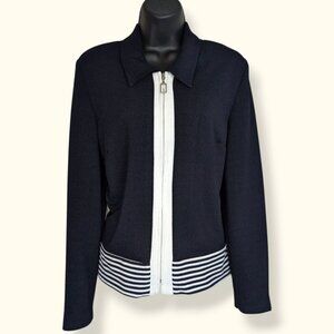 🍁V. Michael Phillip Lightweight Zip Jacket